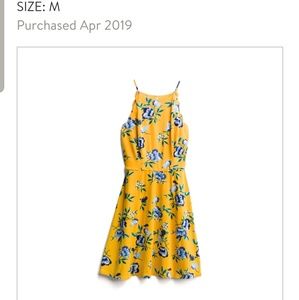 Scallop Detail Dress-NWT